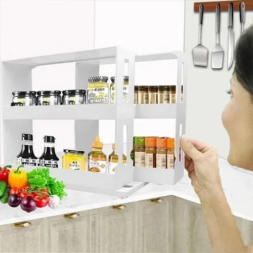 Multi-Function Storage Rack and organized home space