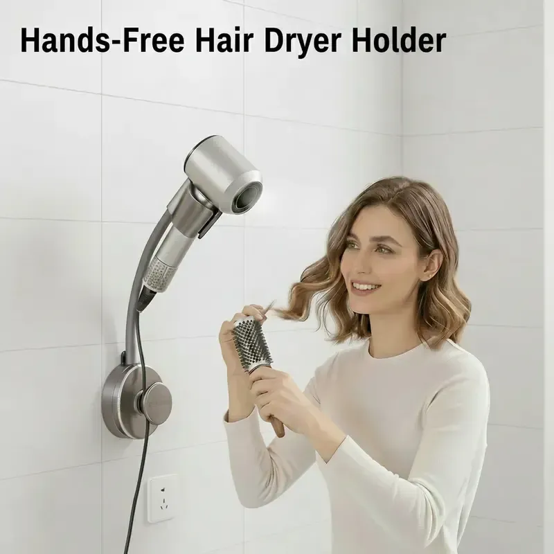 Hands-Free Hair Dryer Holder